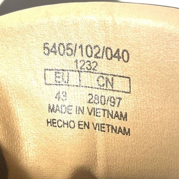 Zara Man Black Faux Leather Round Toe Lace Up Casual Sneaker Shoe Sz US 10 EU 43 - Picture 11 of 12